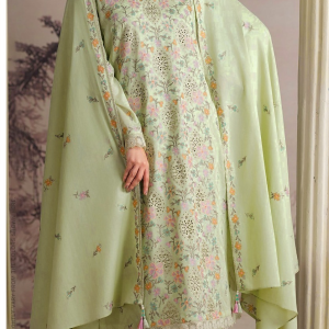 Zarmeen Emaan Premium Embroidered Lawn 3 Piece Unstitched Suit ZE - 903 |  Najma Javaid