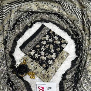 Original Bin Saeed 3 Piece Printed Lawn Suit | Premium Summer Collection