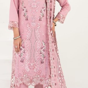 Tawakal Mahara 3Piece UnStitched Embroidery Lawn | Najma Javaid