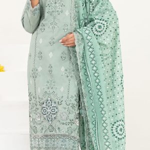 Tawakal Mahara 3Piece UnStitched Embroidery Lawn | Najma Javaid