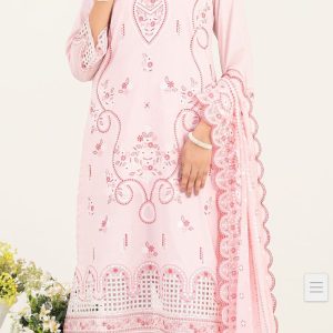 Tawakal Mahara 3Piece UnStitched Embroidery Lawn | Najma Javaid