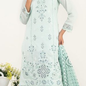 Tawakal Mahara 3Piece UnStitched Embroidery Lawn | Najma Javaid