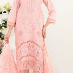 Tawakal Mahara 3Piece UnStitched Embroidery Lawn | Najma Javaid