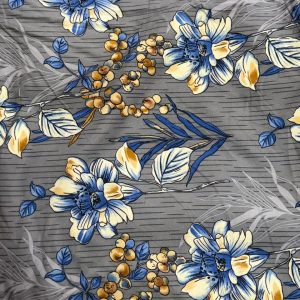Najma Javaid Premium Double Bed Sheet – Soft & Durable Floral Printed Bed Sheet