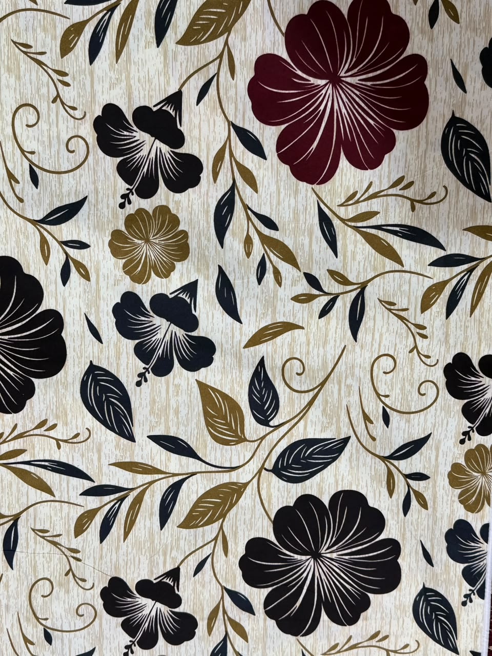 Najma Javaid Premium Double Bed Sheet – Soft & Durable Floral Printed Bed Sheet