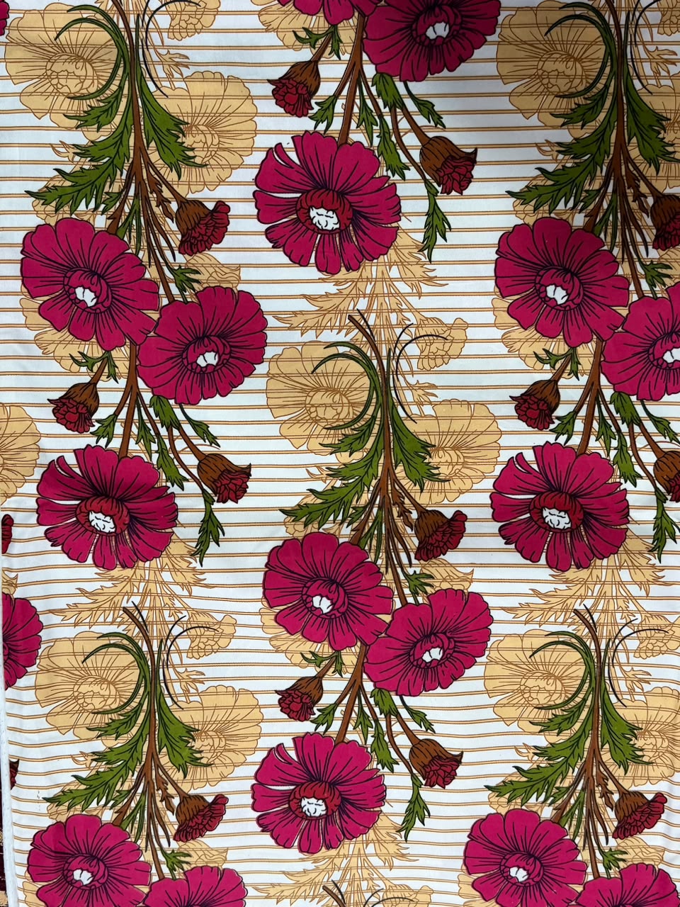 Najma Javaid Premium Double Bed Sheet – Soft & Durable Floral Printed Bed Sheet