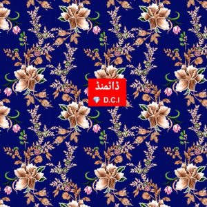 Najma Javaid Premium Double Bed Sheet – Soft & Durable Floral Printed Bed Sheet