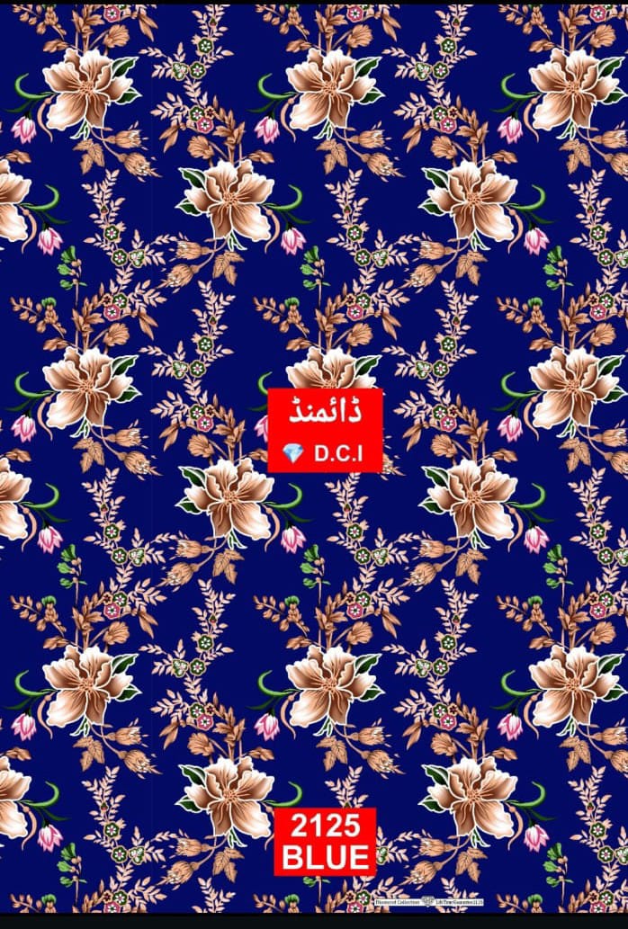 Najma Javaid Premium Double Bed Sheet – Soft & Durable Floral Printed Bed Sheet