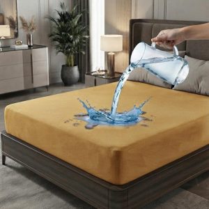 Najma Javaid Premium Waterproof Mattress Cover – Super King Mattress Protector | Anti-Bacterial & Cooling