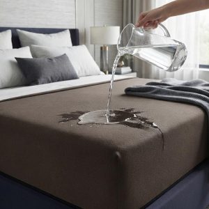 Najma Javaid Premium Waterproof Mattress Cover – Super King Mattress Protector | Anti-Bacterial & Cooling