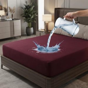 Najma Javaid Premium Waterproof Mattress Cover – Super King Mattress Protector | Anti-Bacterial & Cooling