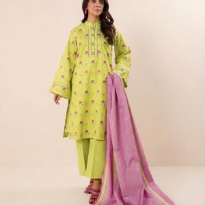 Alkaram Printed Lawn Suit with Printed Dupatta 3 Piece Unstitched