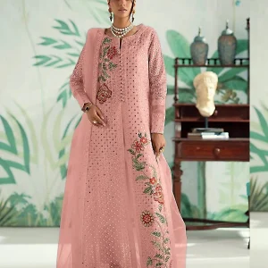 Zarmeen Emaan Premium Embroidered Lawn 3 Piece Unstitched Suit ZE - 916 | Najma Javaid
