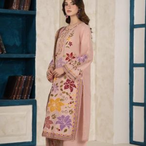 Najma Javaid Premium 3 Piece Stitched Embroidered Lawn Suit